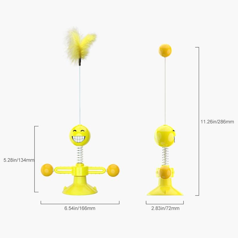 Jouet Rotatif Multifonctionnel pour Chat