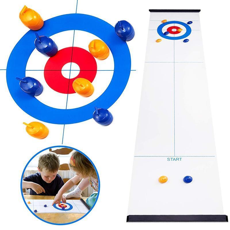 Mini jeu de curling de table