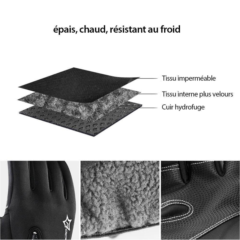 Gants Chauds pour Écran Tactile Imperméables