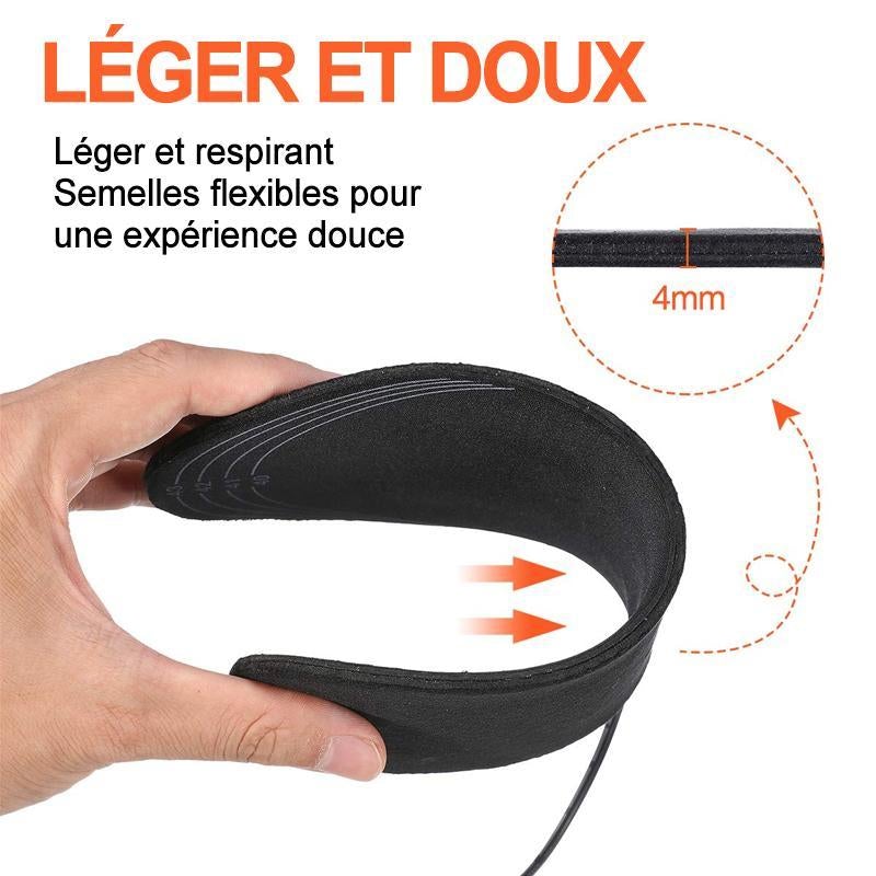 Semelle Intérieure Chauffante USB