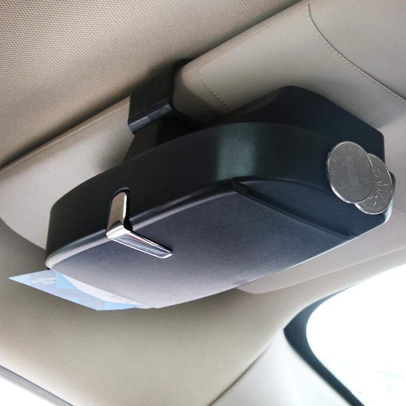 Étui de Rangement Universel pour Lunettes de Soleil de Voiture