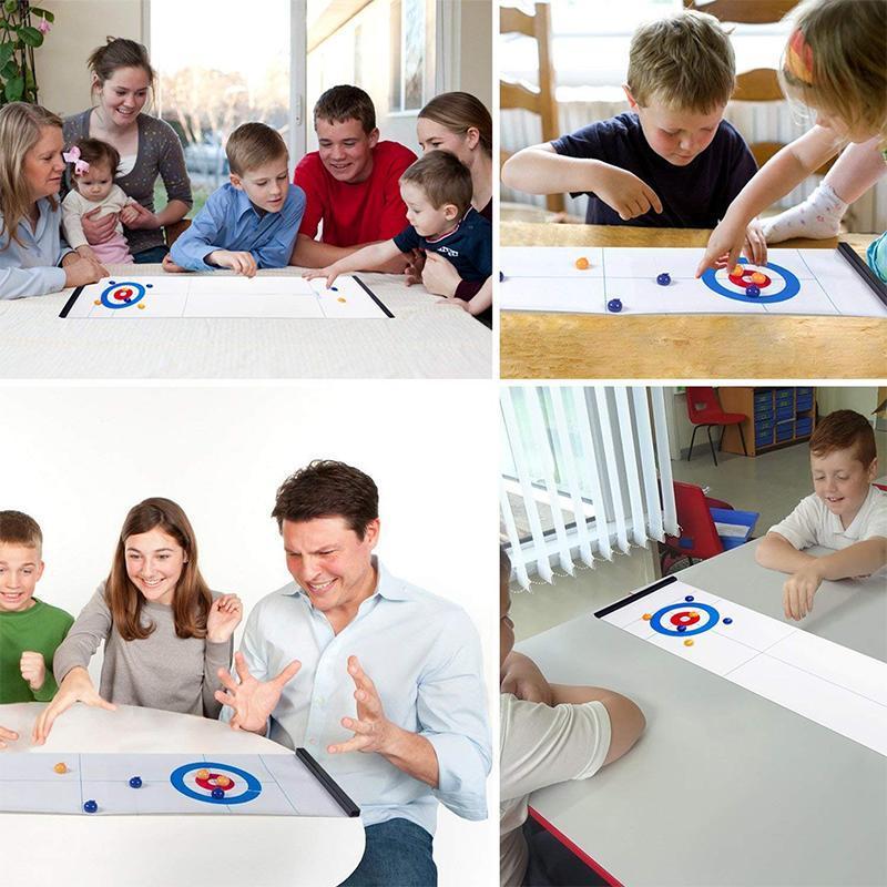 Mini jeu de curling de table